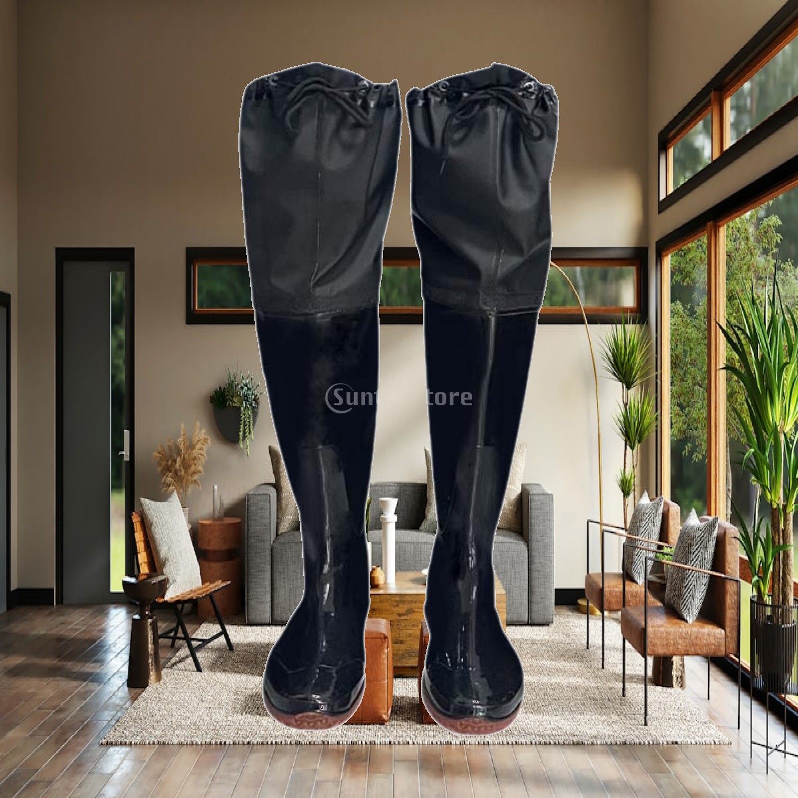 Fishing Pants Waterproof - Botas de caza impermeables con suela