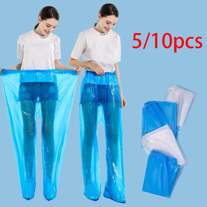 Fishing Rain Suit - 5/10Pcs Disposable Raincoat Pants Portable Splash