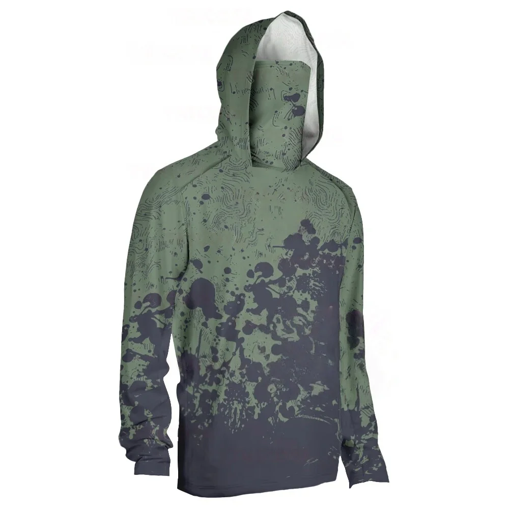 Camiseta de pesca con capucha, - Fishing Shirt Uv Protection reseña y precio