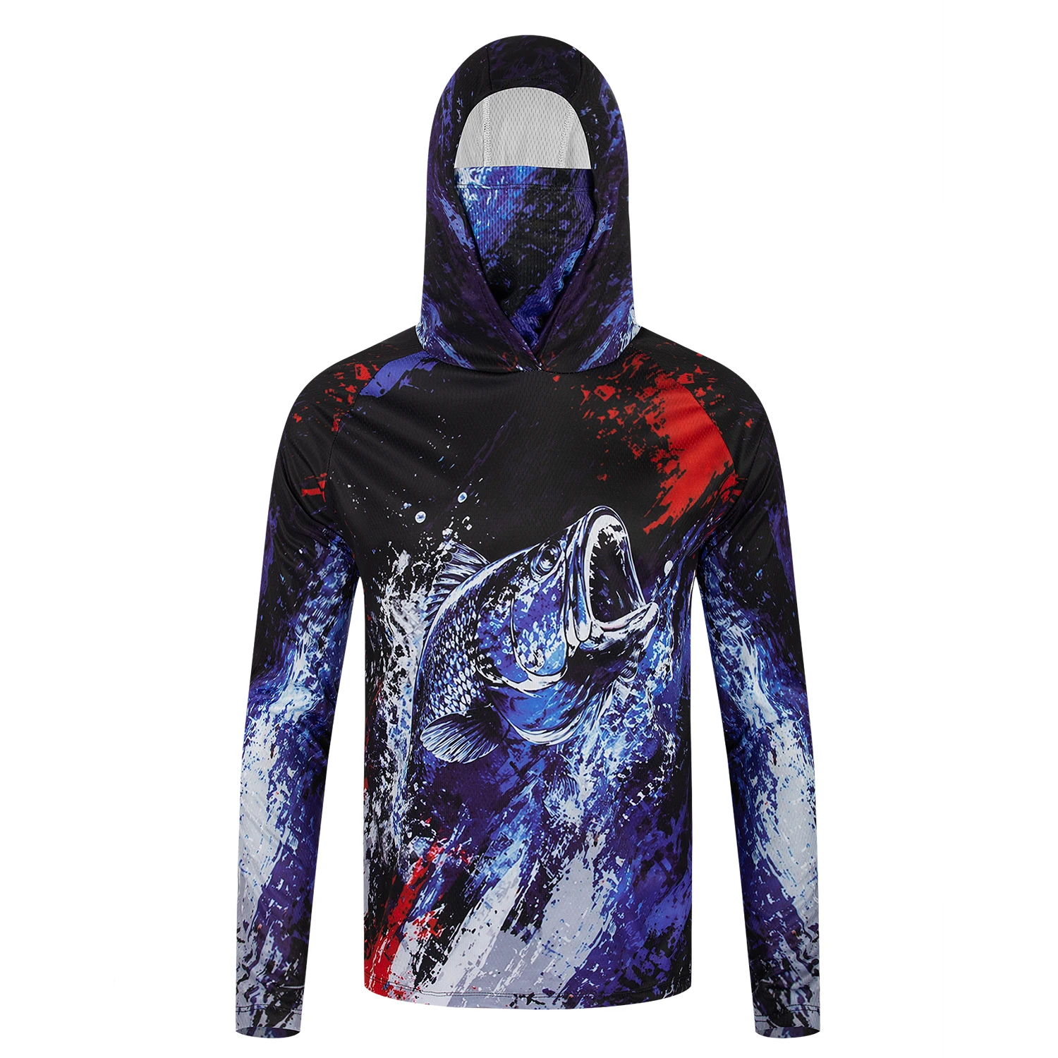 Sudadera con capucha para pesc - Fishing Mask Sun Protection reseña y precio