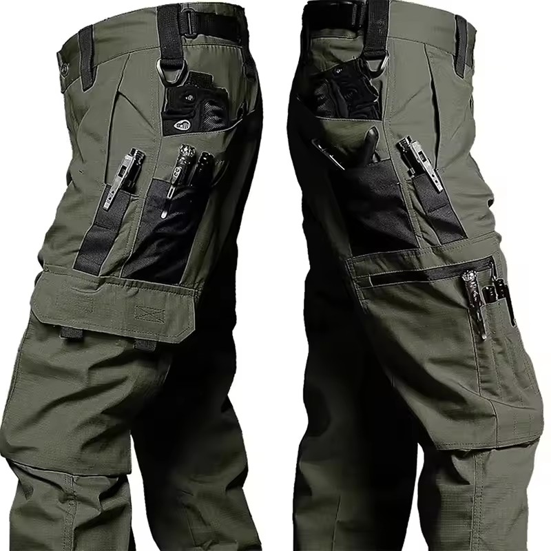 Pantalones tácticos para hombr - Fishing Pants Waterproof reseña y precio