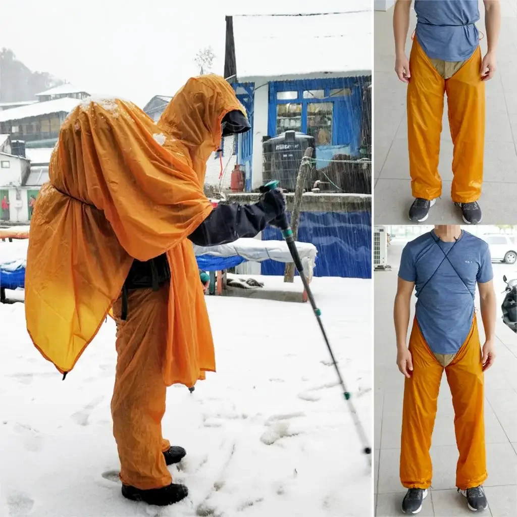Mallas impermeables portátiles - Fishing Rain Suit reseña y precio