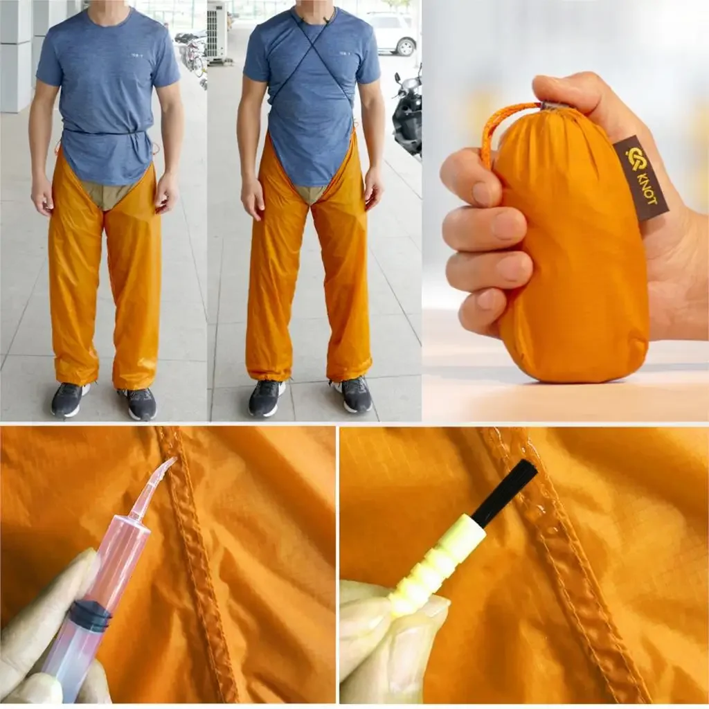 Mallas impermeables portátiles - Fishing Rain Suit reseña y precio